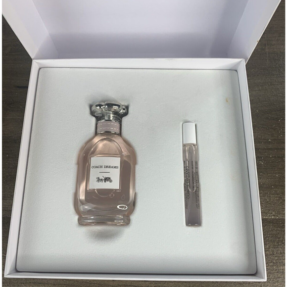 COACH Dreams by Coach Women Perfume Gift Set EDP Spray 2oz + 0.25oz MINI - Picture 8 of 10